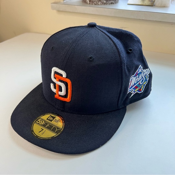 New Era Other - Sold New Era 59Fifty San Diego Padres 1998 World Series Fitted Hat 7 1/2